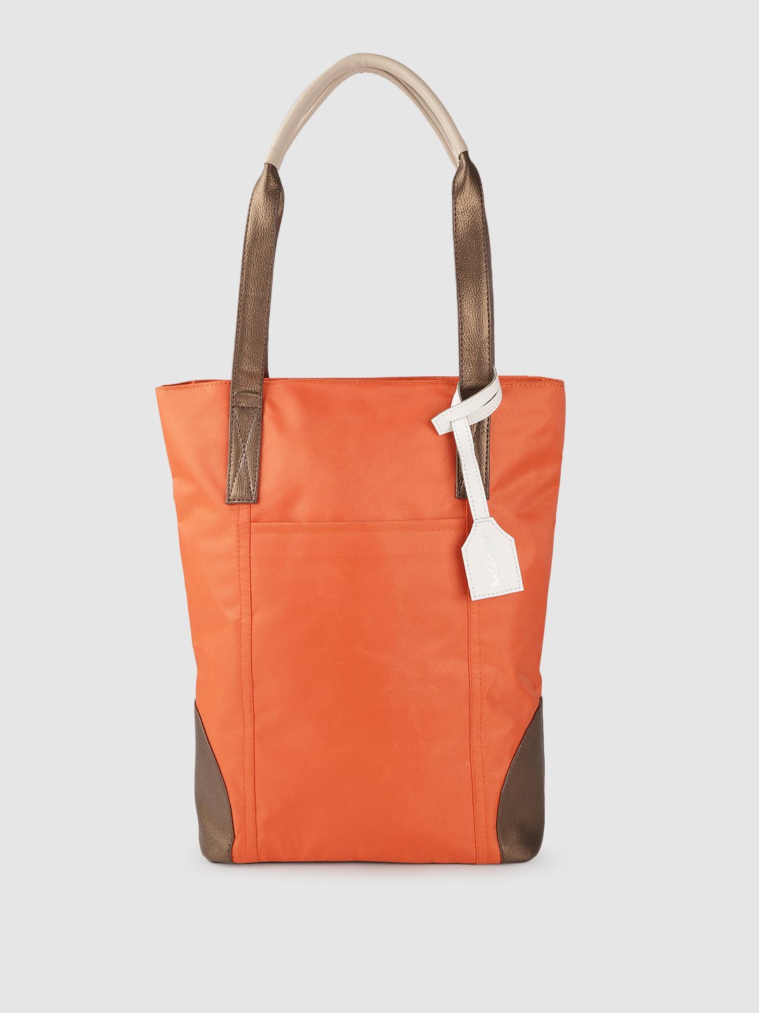 

BAD HABIT Orange Solid Structured Shoulder Bag