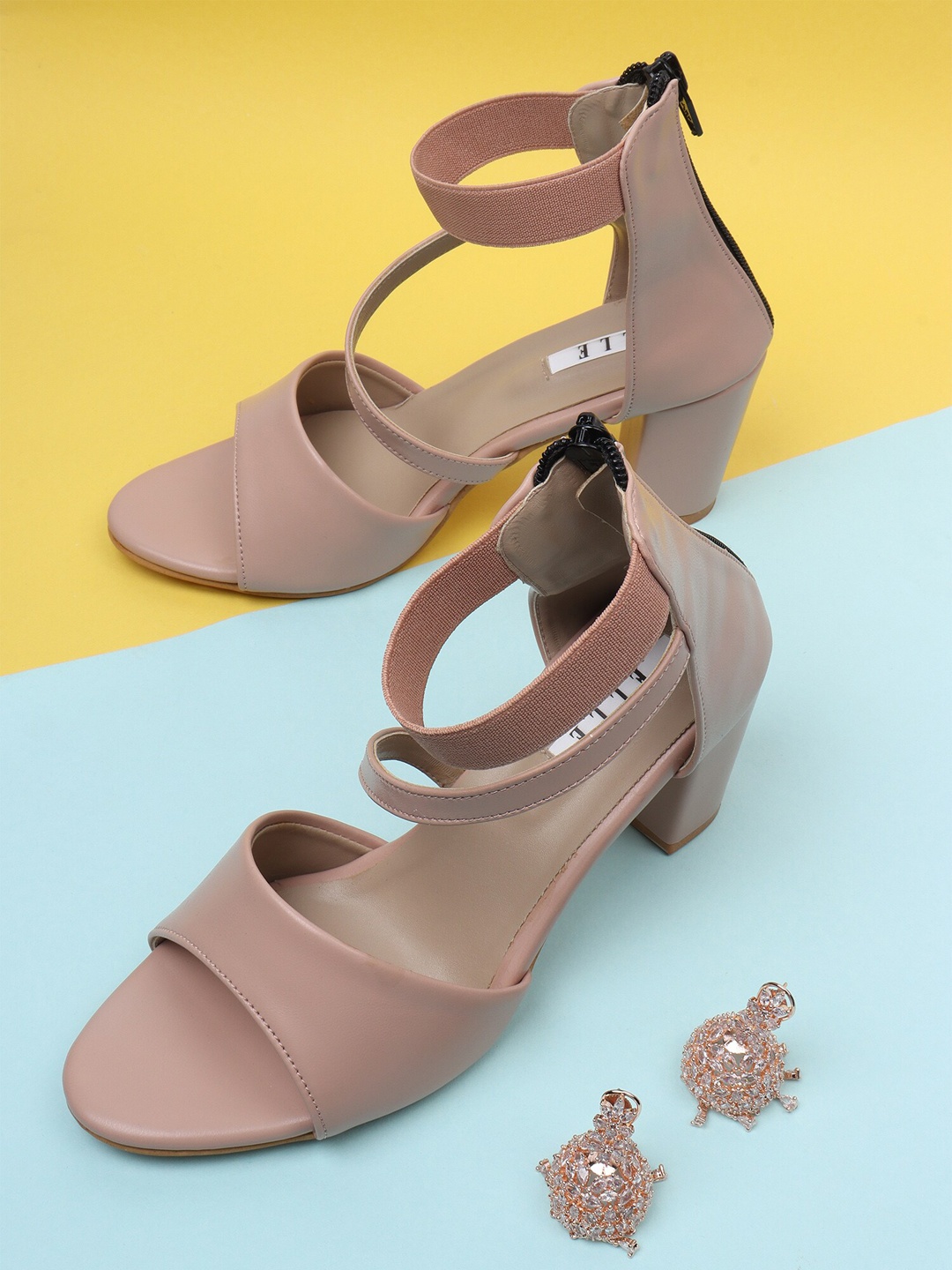 

ELLE Pink Block Heels
