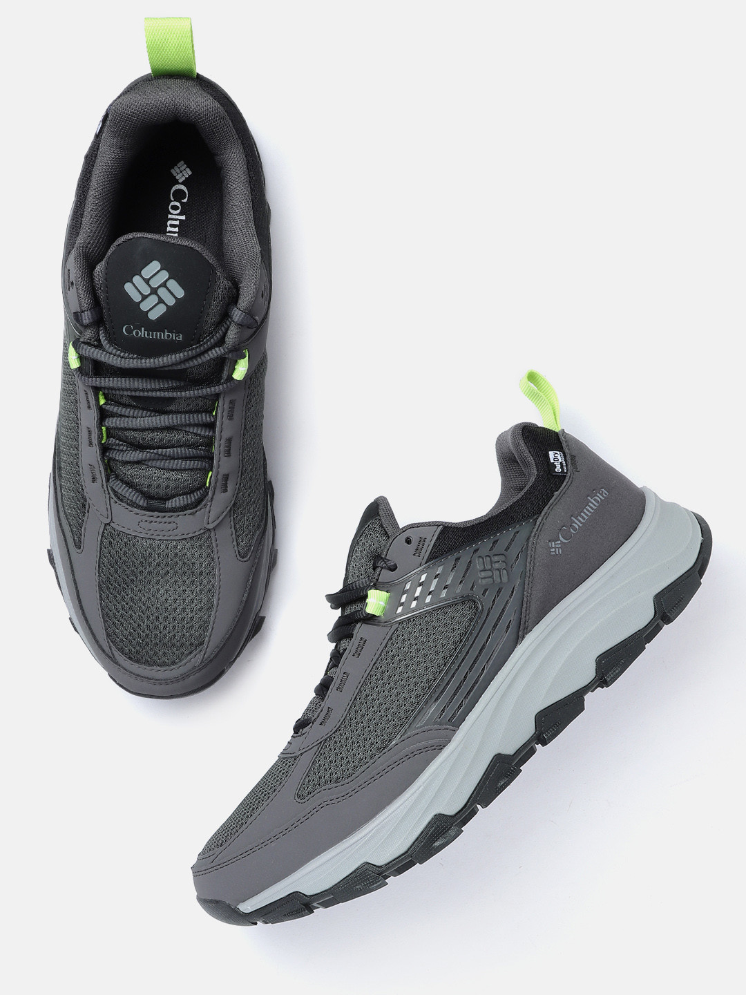 

Columbia Men Grey Running Hatana Max Outdry Non-Marking Shoes