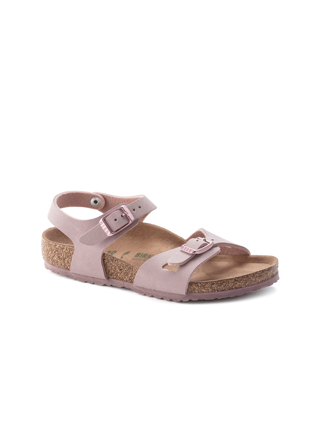 

Birkenstock Girls Purple Narrow Width Rio Open Toe Flats
