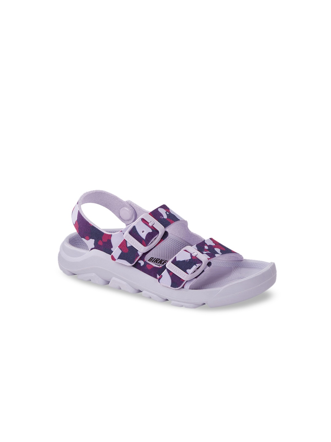 

Birkenstock Mogami Cork Camo Purple Narrow Width Polyurethane With An Ankle Strap