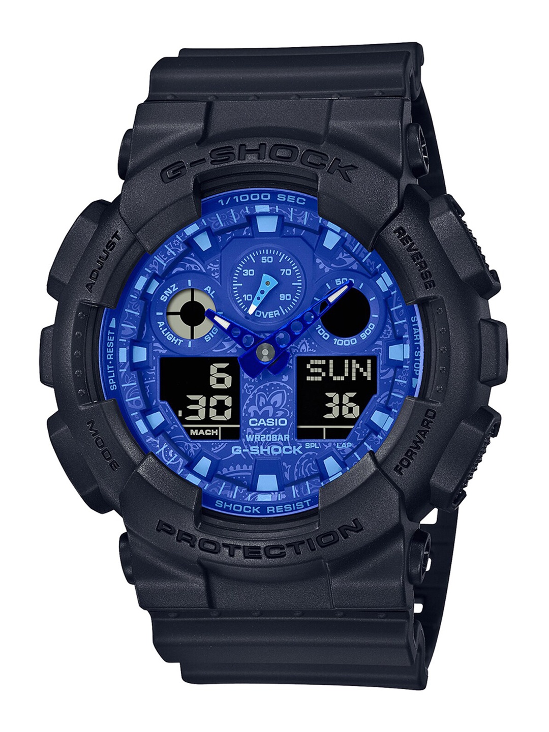 

CASIO G-SHOCK Men Watch G1238 GA-100BP-1ADR, Black
