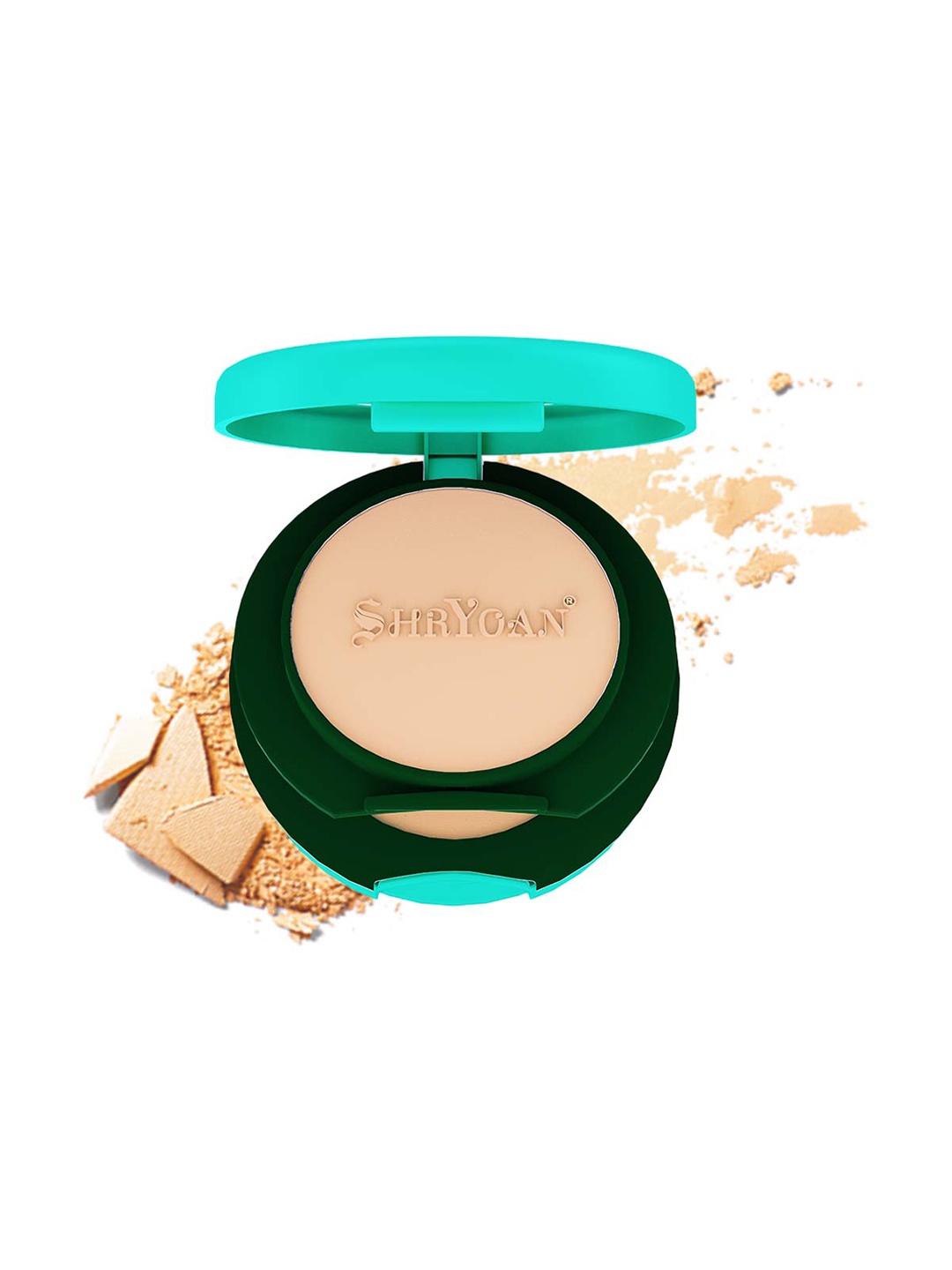 

SHRYOAN Soft Ultra Lightweight 2 In 1 Oil Control SPF 15 Compact Powder 28 g - Shade 02, Beige
