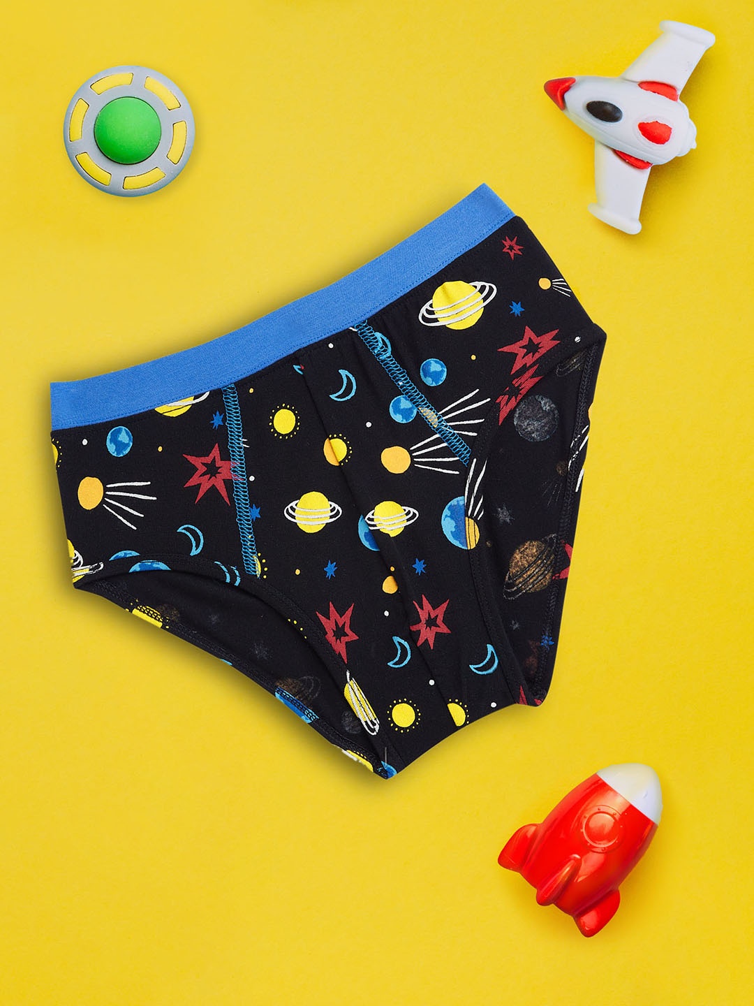 

XY Life Boys Black Astro Black Starry Intellisoft Tencel Modal Briefs