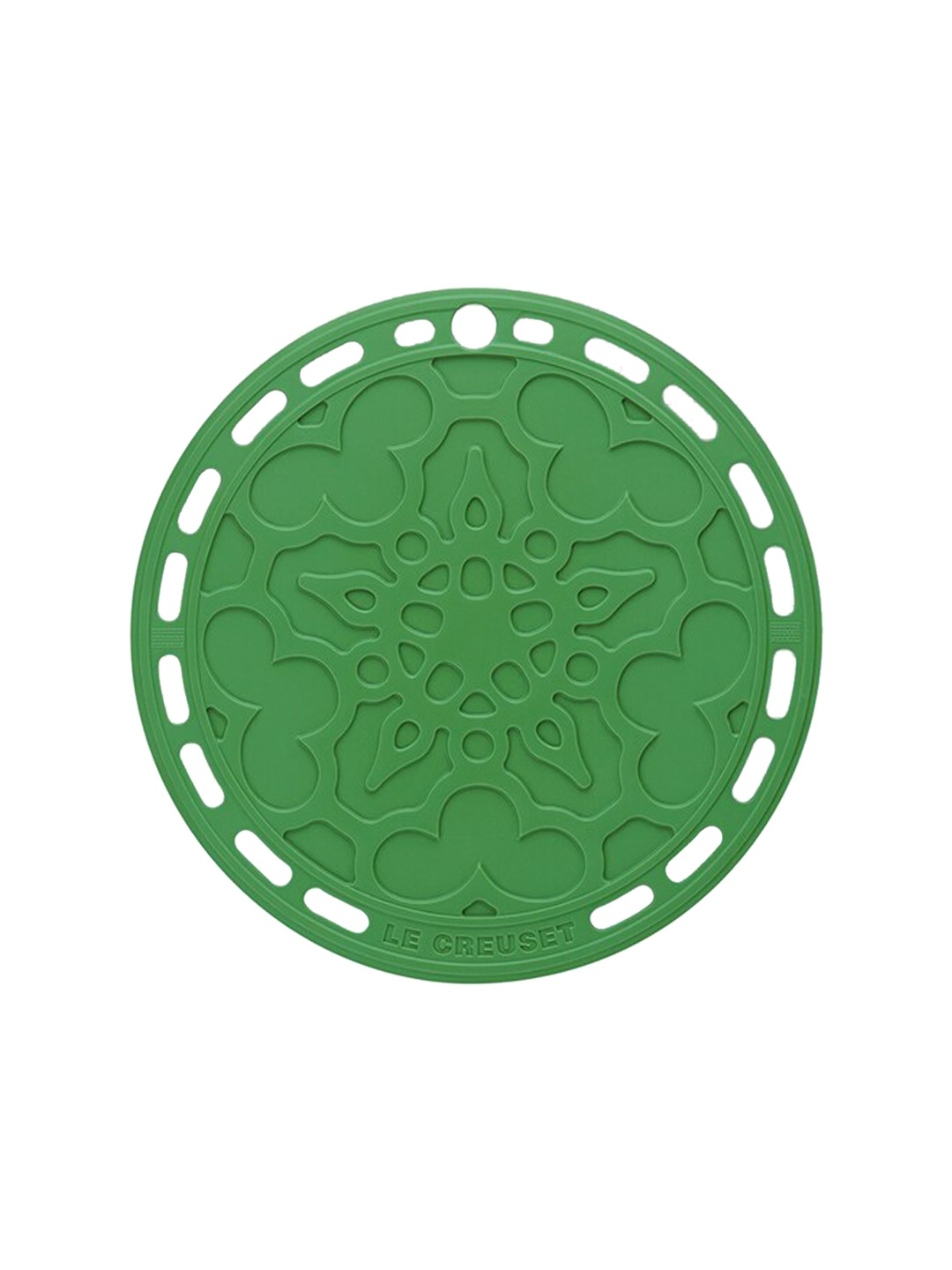 

LE CREUSET Green Silicone French Trivet