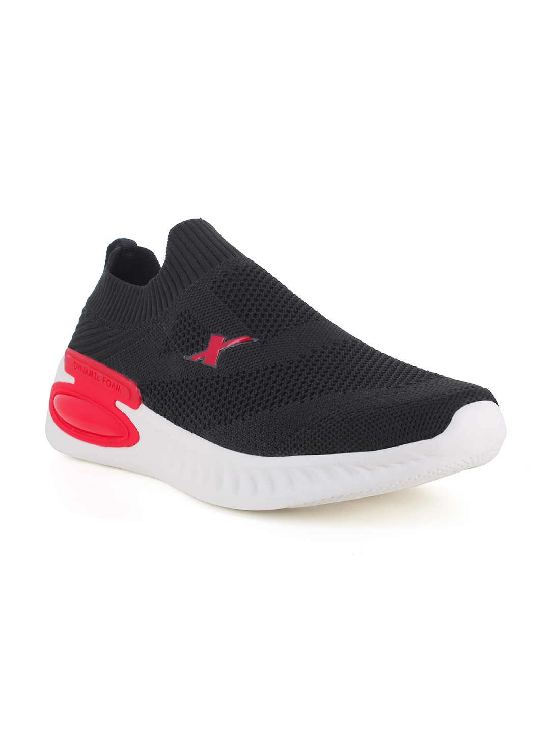 

Sparx Men Black Mesh Running Non-Marking Shoes