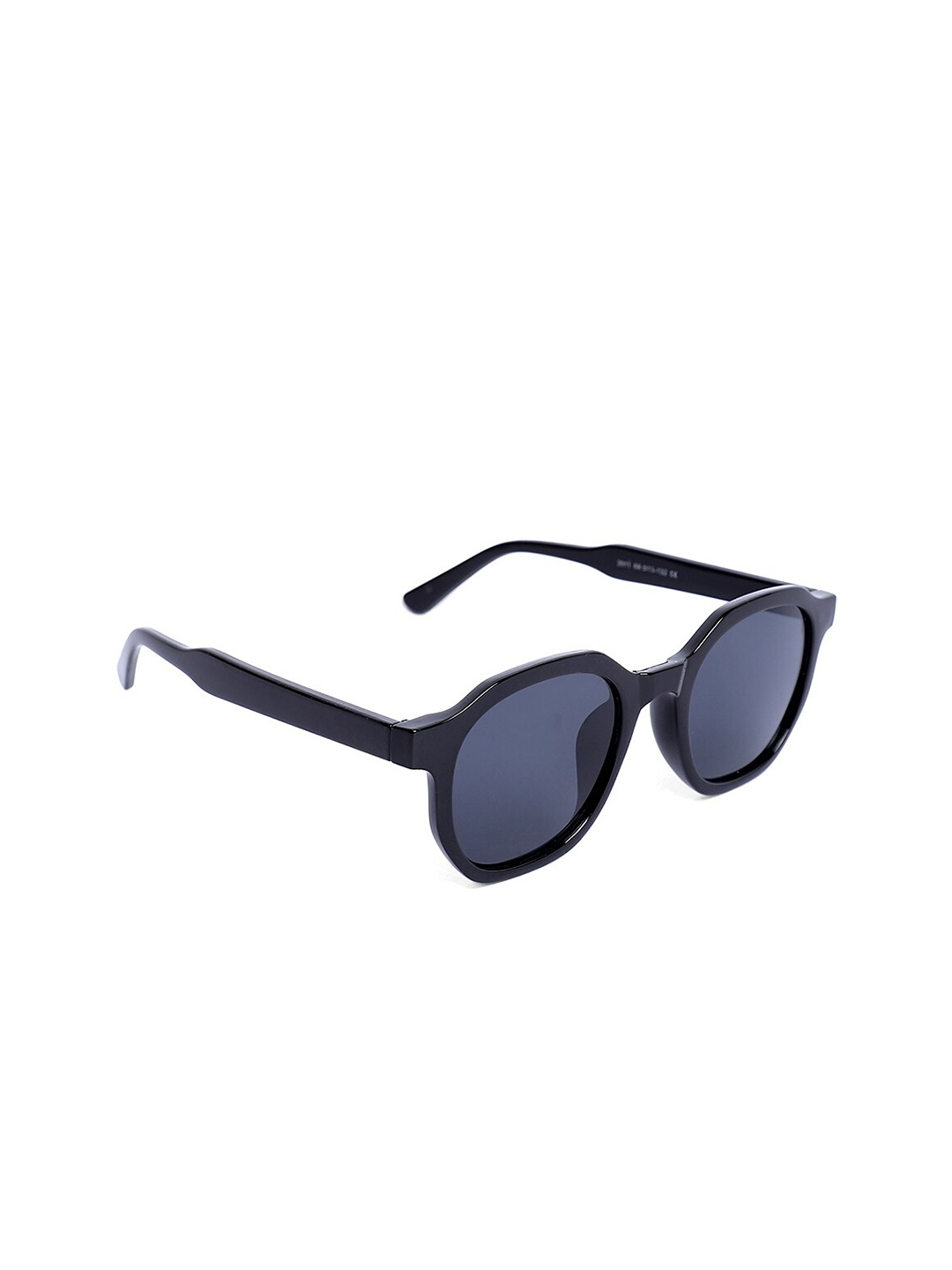 

QUIRKY Unisex Blue Lens & Navy Blue Round Sunglasses with UV Protected Lens