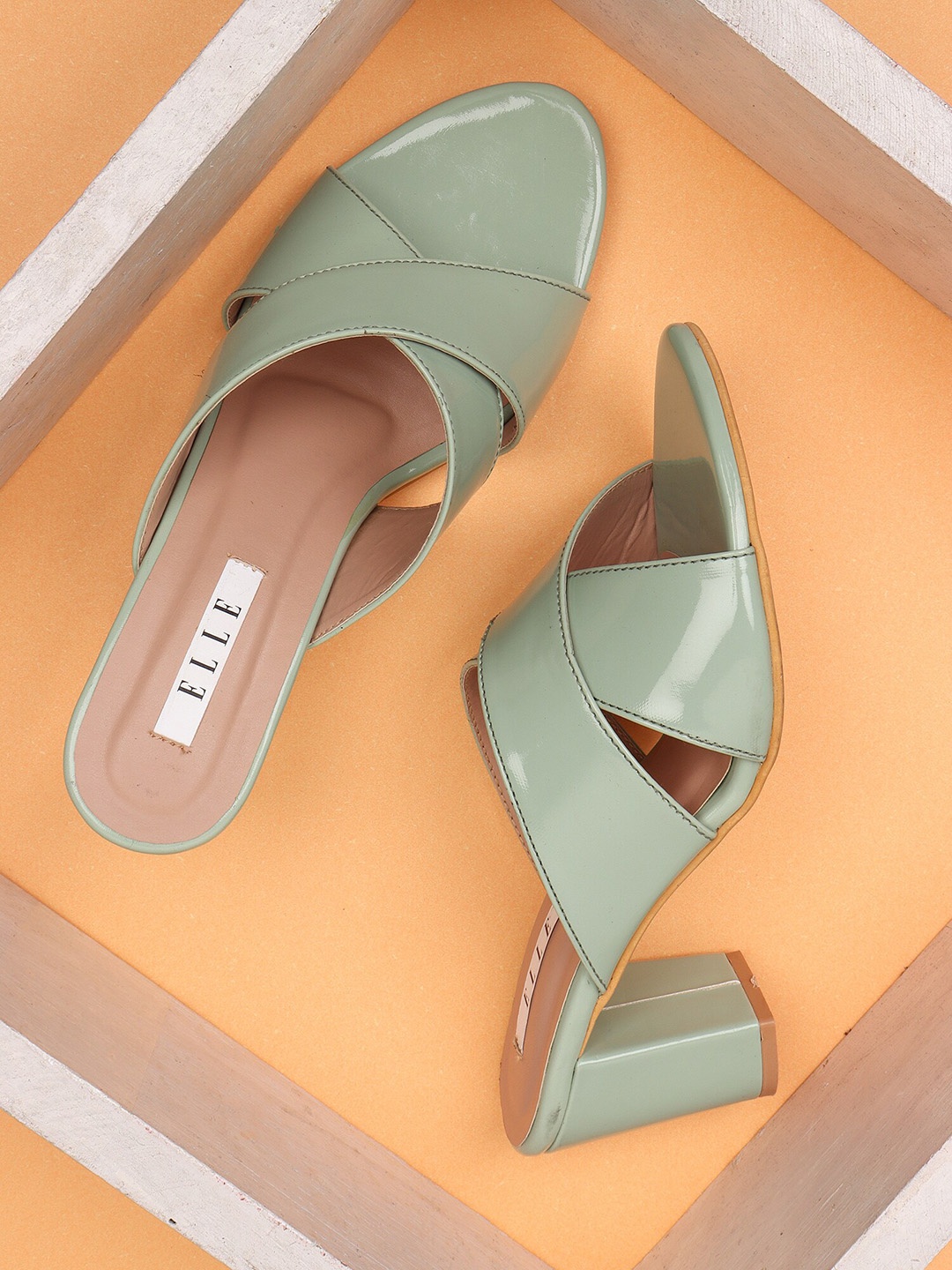

ELLE Women Green Pumps