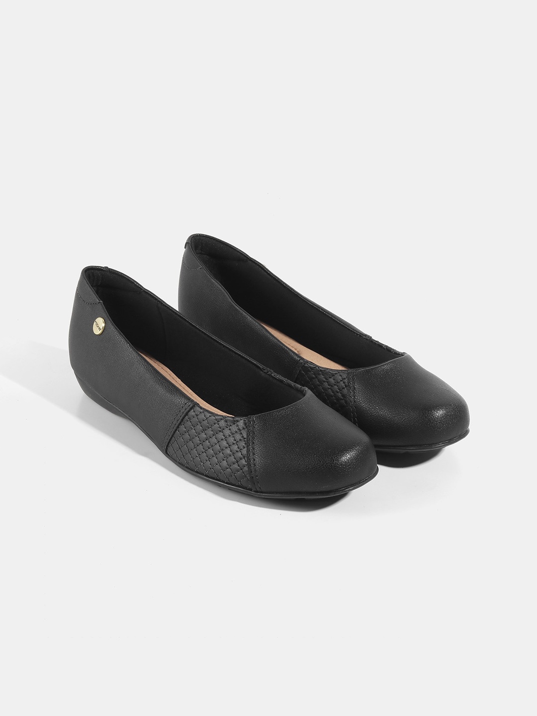 

MODARE Women's Black Printed Flats