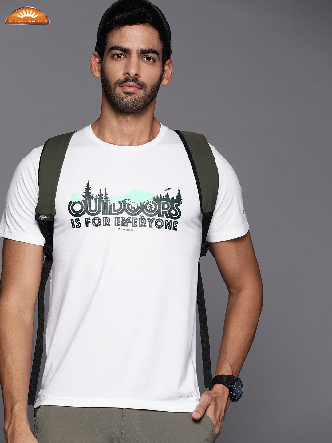 

Columbia Men White Sun Trekking T-Shirt