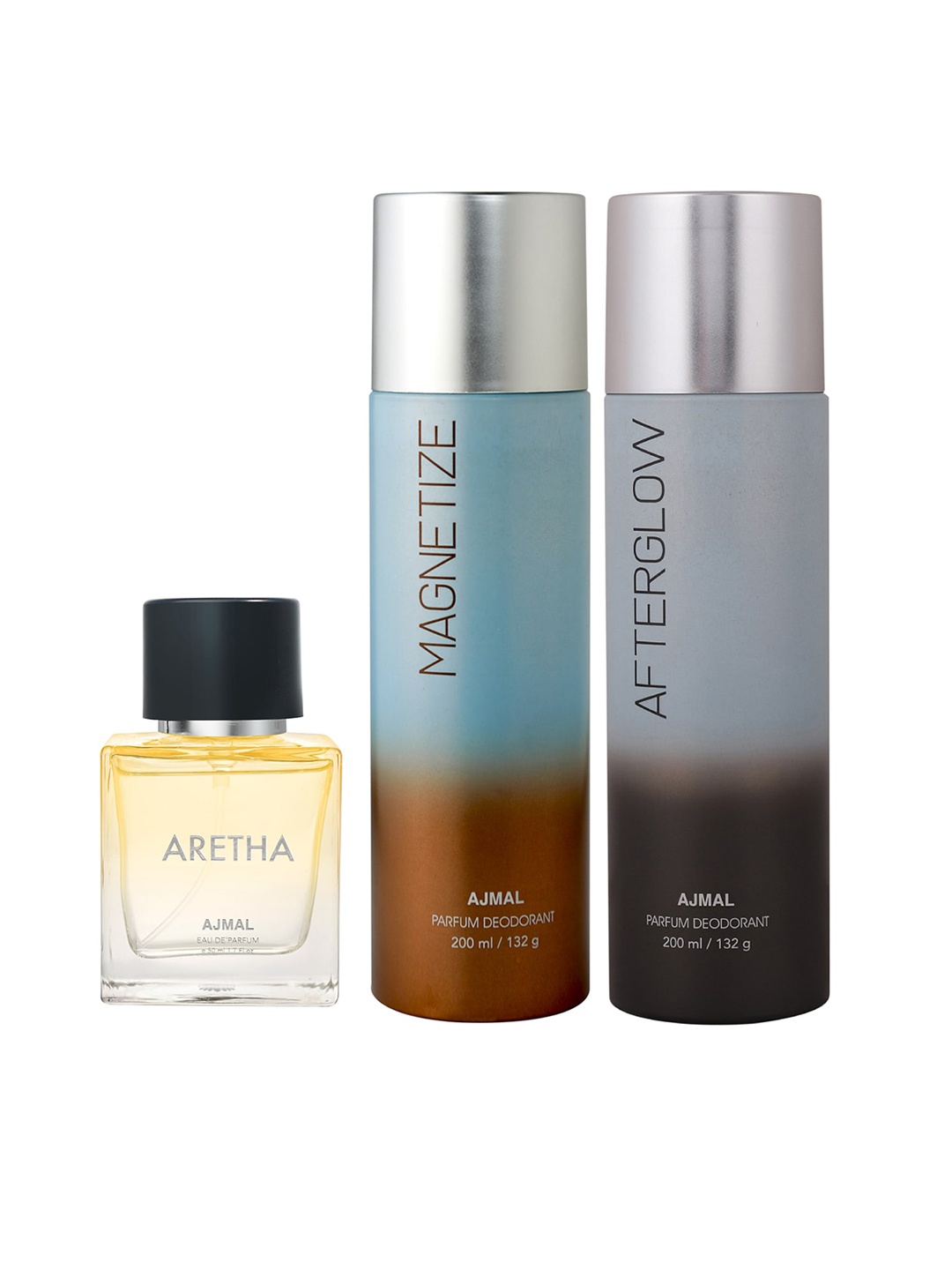 

Ajmal Set Of 3 Perfume 450 ml, Yellow