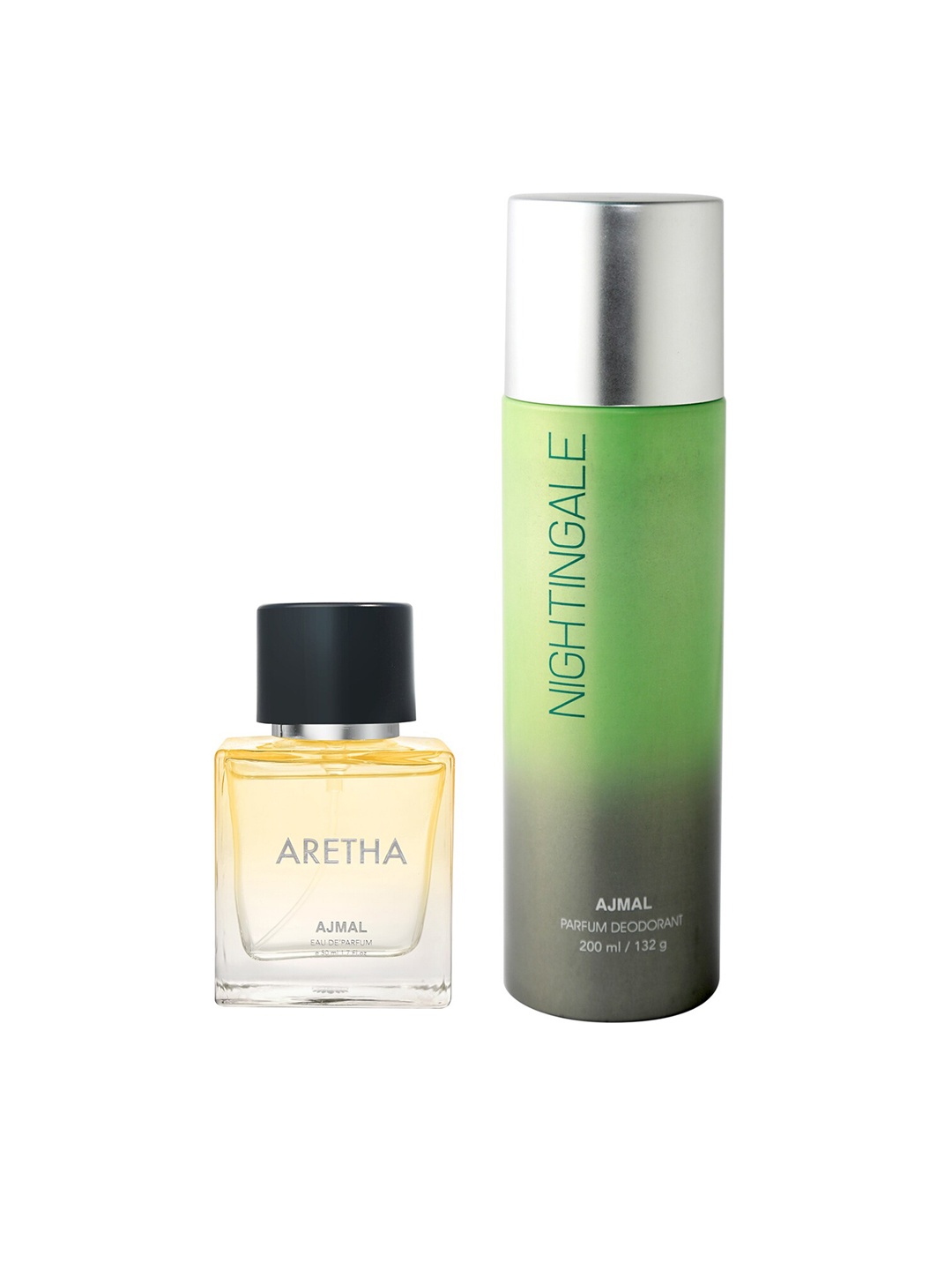 

Ajmal Set Of 2 Aretha Eau De Parfume & Deodarant 250 ml, Yellow