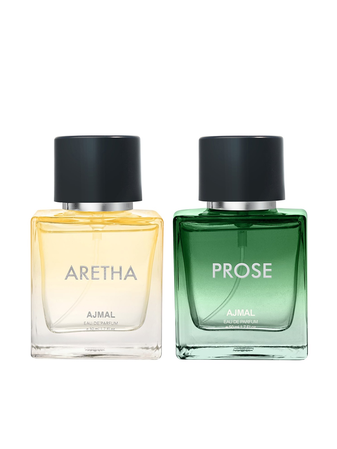 

Ajmal Set of 2 Eau De Parfum 50 ml Each - Aretha & Prose, Yellow