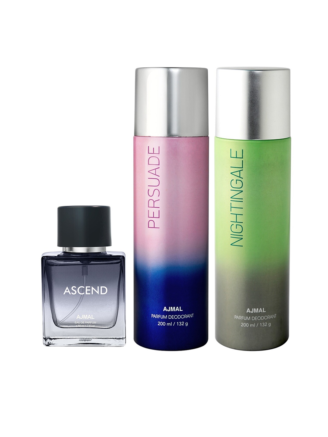 

Ajmal Persuade With Nightingale & Ascend EDP, Black