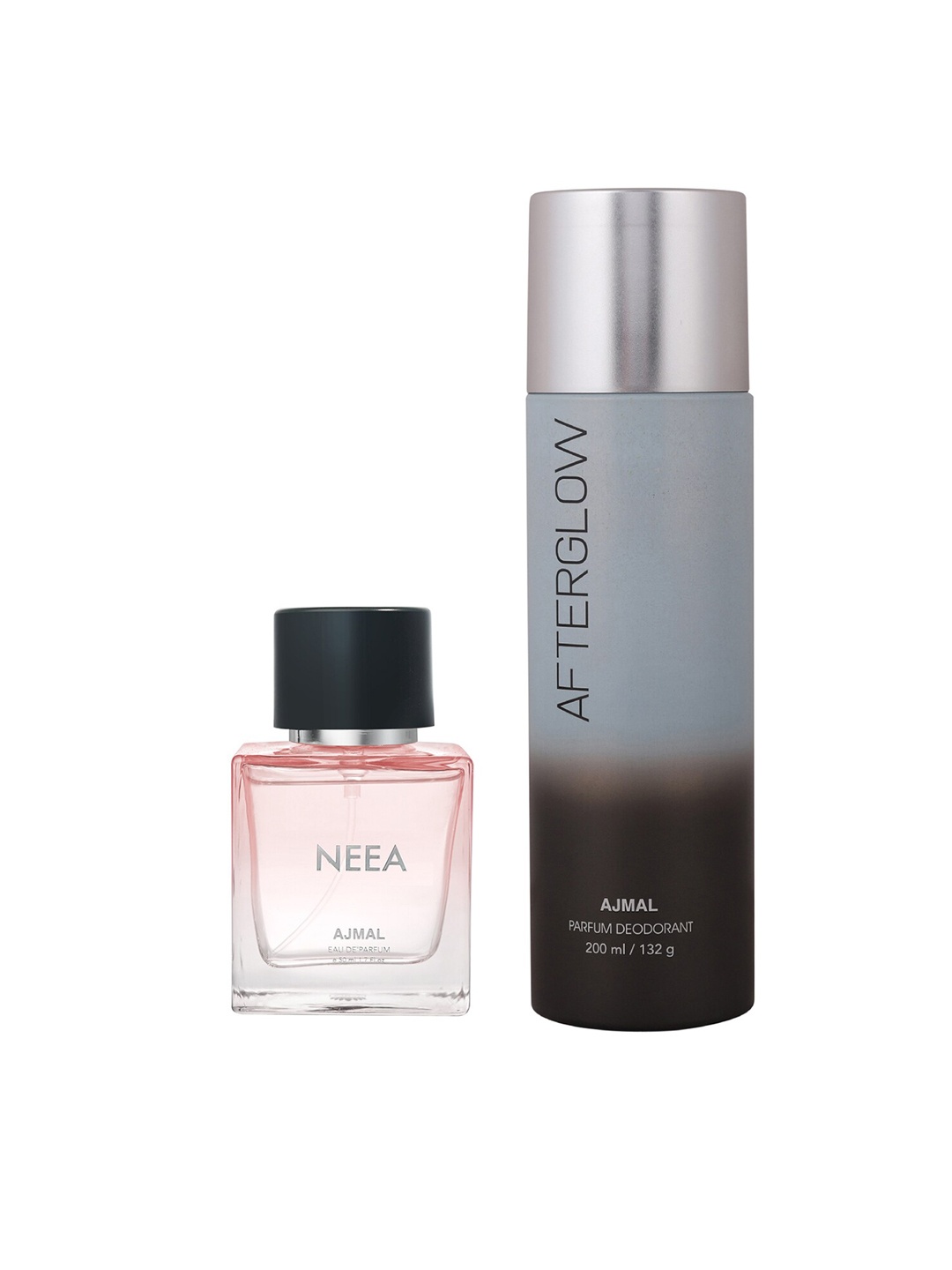 

Ajmal Set of Neea Eau De Parfum 50 ml & Afterglow Deodorant 200 ml, Pink