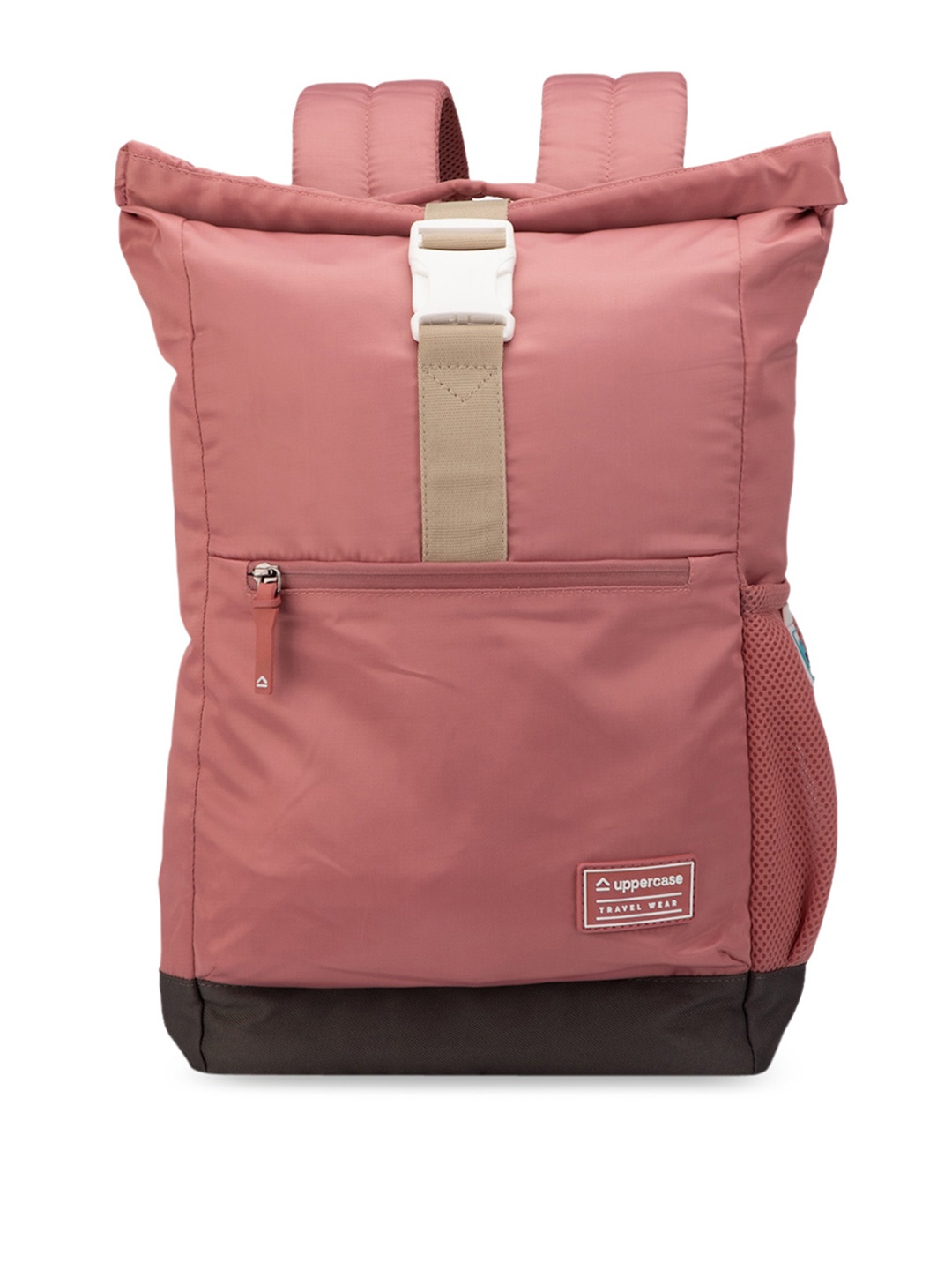 

uppercase Women Pink Backpacks With Sustainable Rainproof Zipper