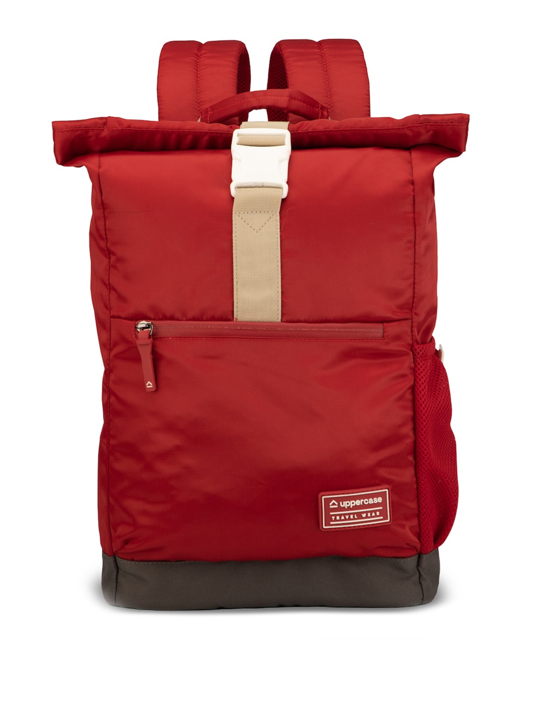 

uppercase Unisex Red Sustainable Backpacks