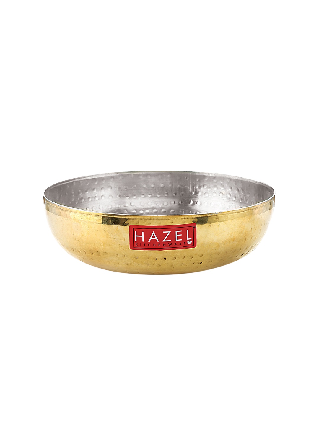 

HAZEL Gold-Toned Solid Kadhai With Lid