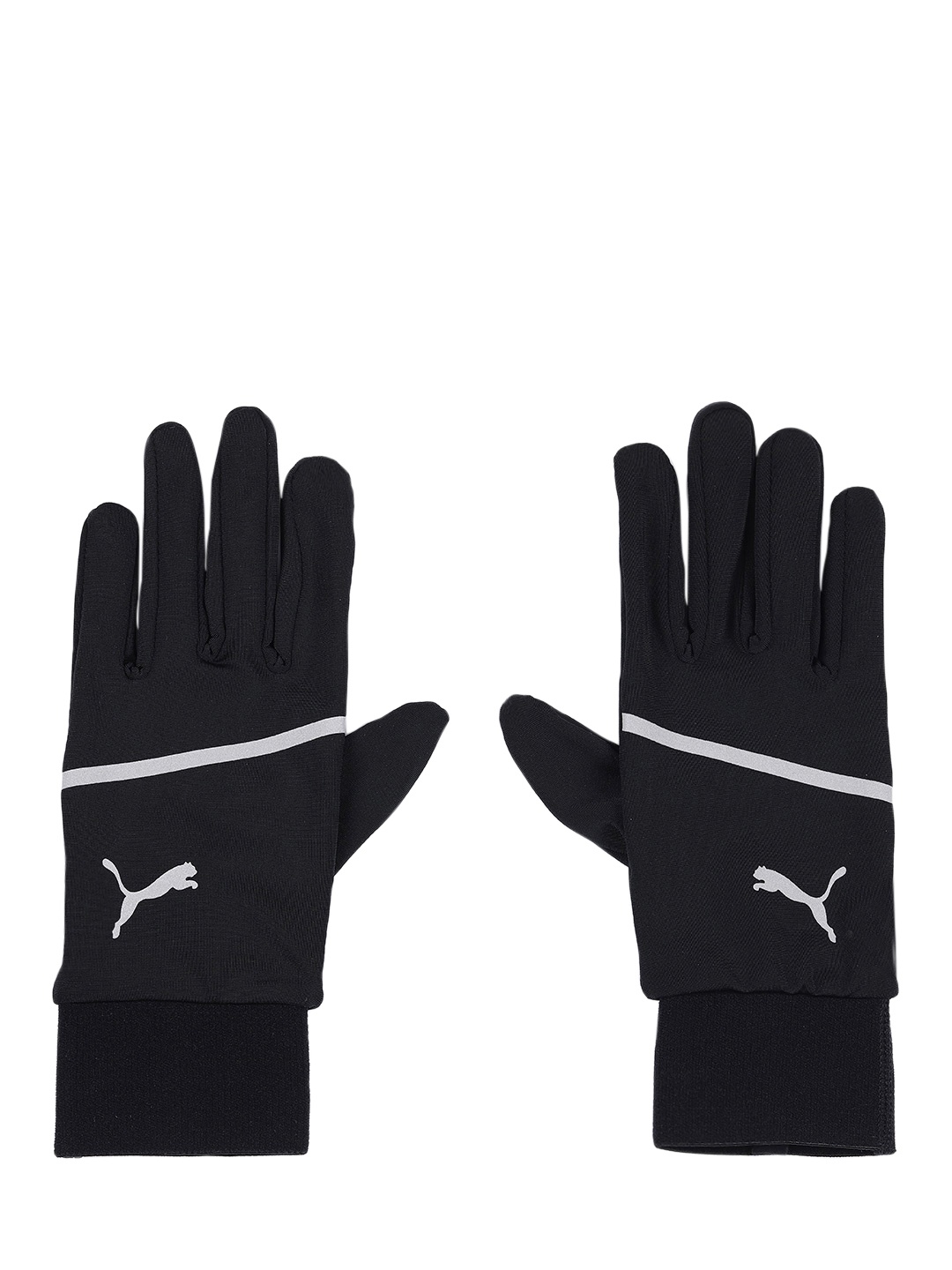 

Puma Unisex Black Solid PR winter gloves