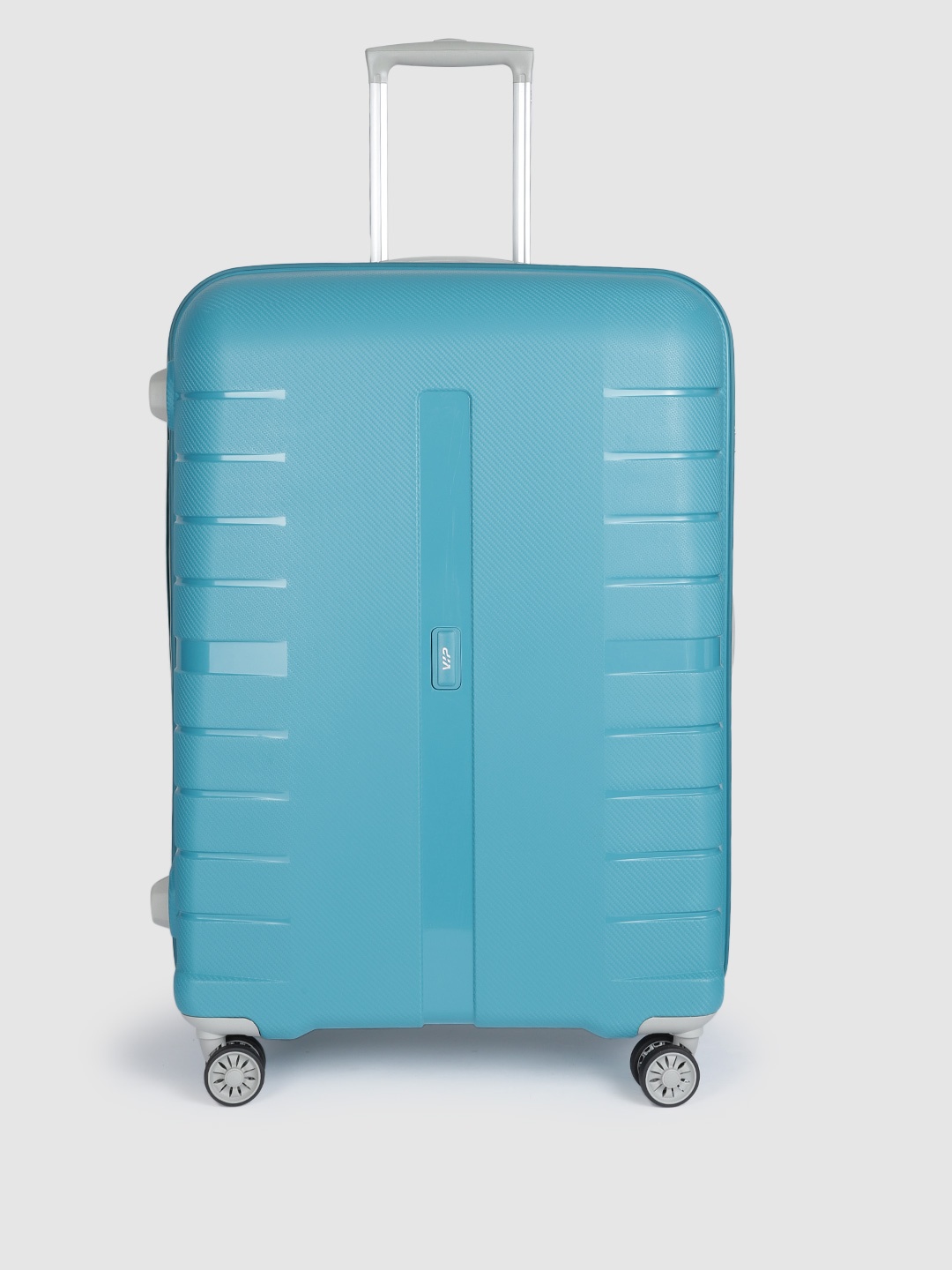 

VIP Unisex Teal Blue Textured Hard-Sided Large Voyager Pro Trolley Bag- 130 Litres