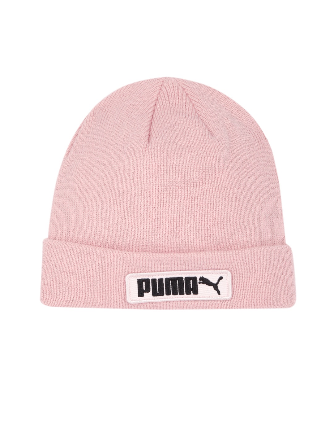 

Puma Unisex Pink Classic Cuff Beanie