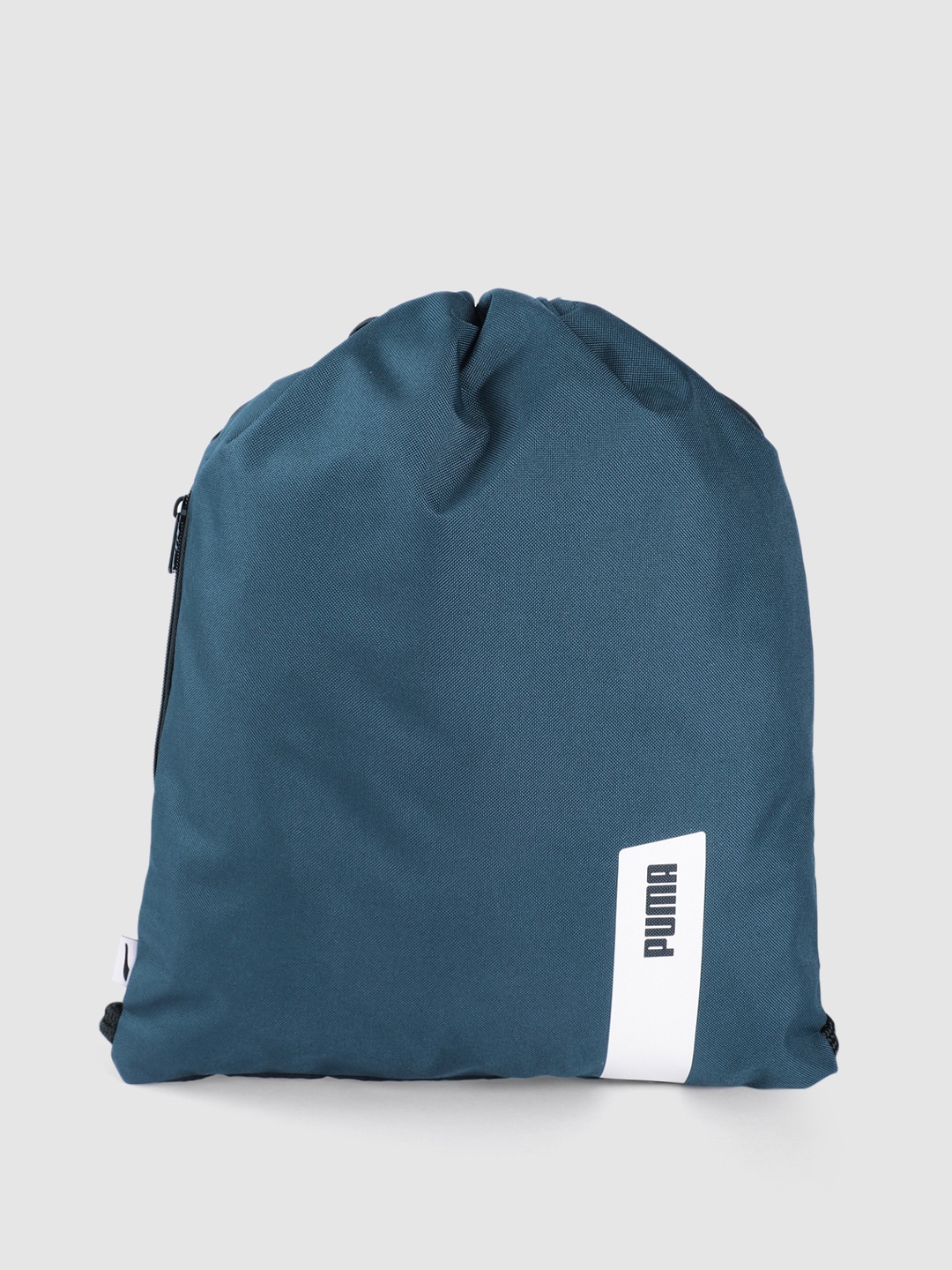

Puma Unisex Blue Brand Logo Printed Deck Gym Sack II