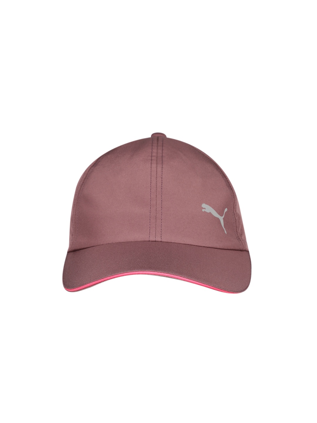 

Puma Unisex Mauve Solid Snapback Cap