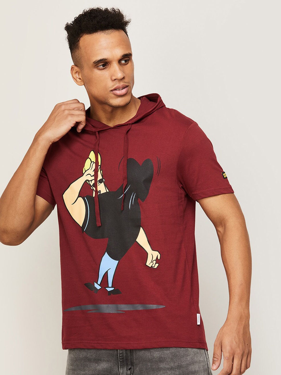 

Fame Forever by Lifestyle Men Maroon Printed T-shirt