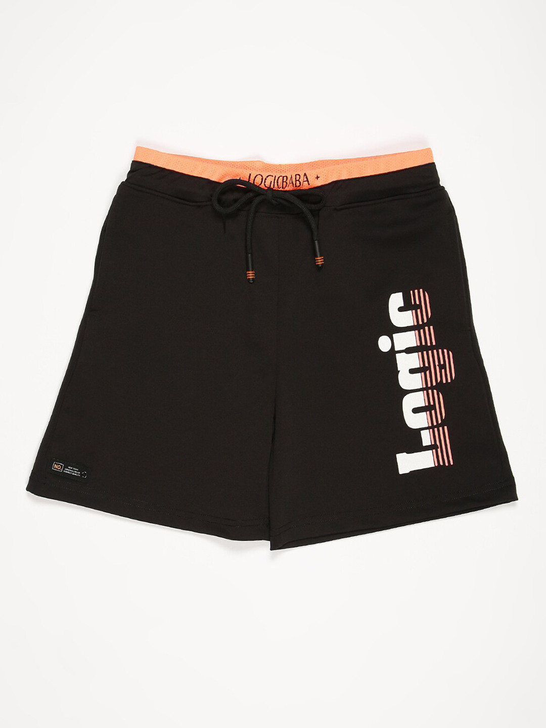 

V2 Value & Variety Kids Boys Black Drawstrings Shorts