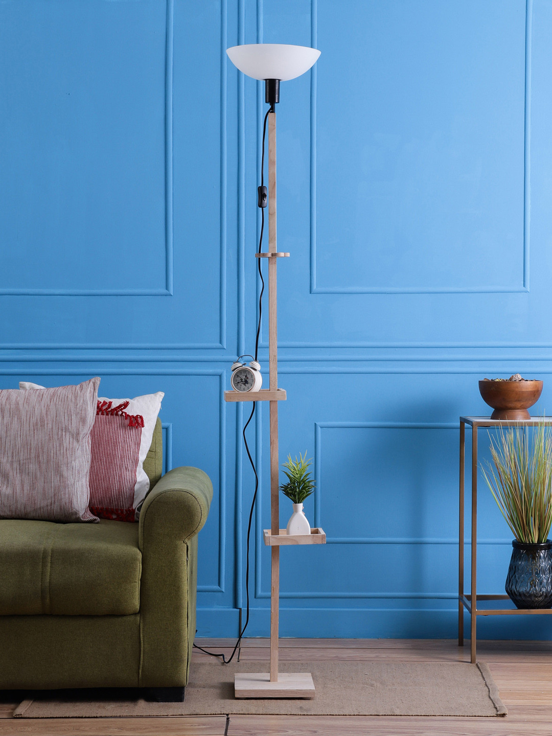 

SANDED EDGE Cream Coloured Solid Contemporary Floor Lamps