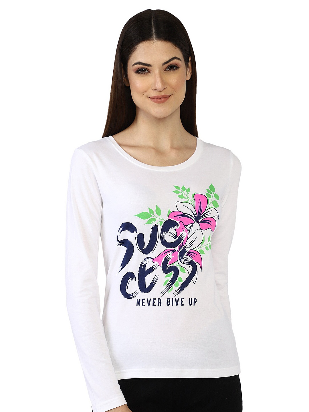 

DYCA Women White Printed T-shirt