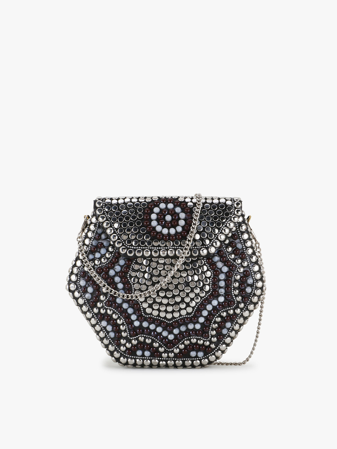 

Anekaant Women Silver Clutches