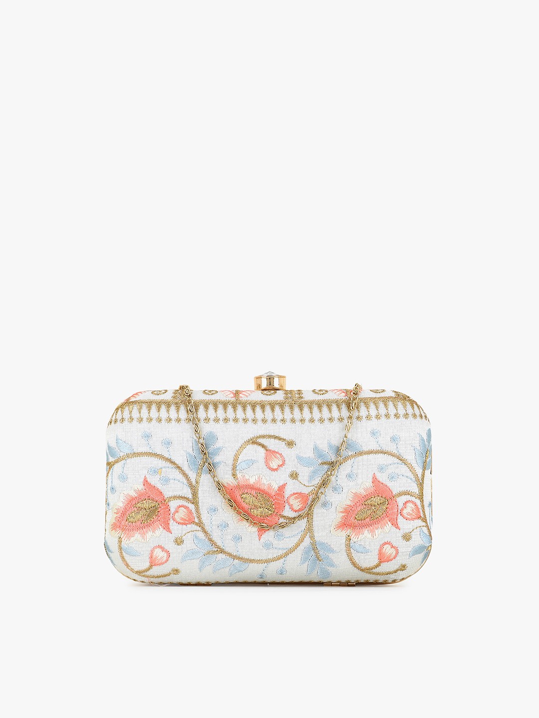 

Anekaant Women White Clutches