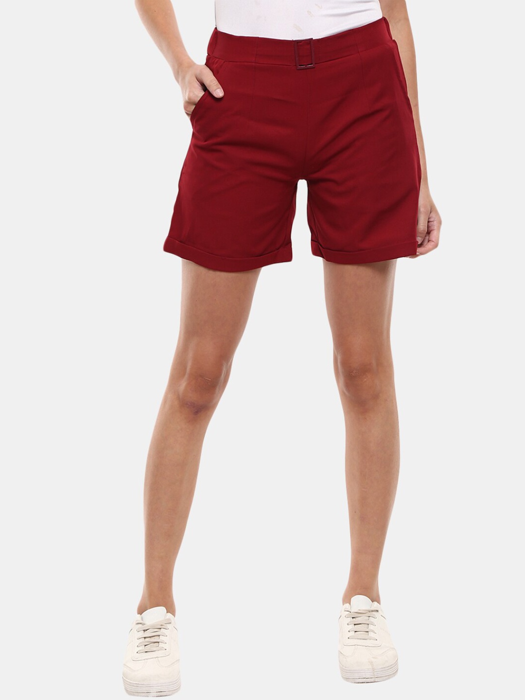 

V-Mart Women Red Outdoor Shorts