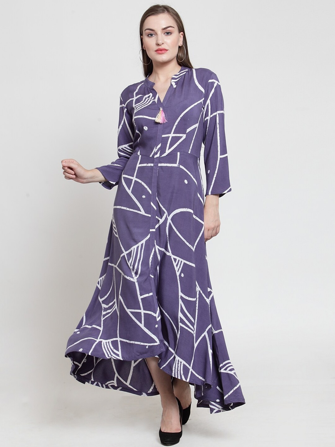 

Purple State Navy Blue Maxi Dress