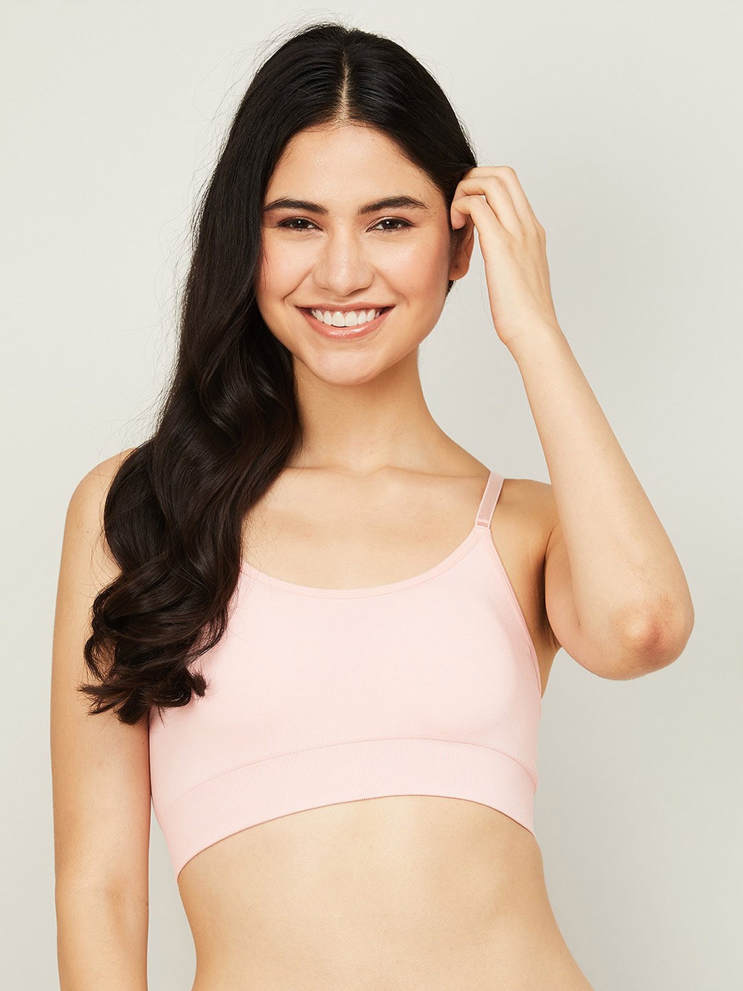 

Ginger by Lifestyle Pink Bra Underwired Lightly Padded