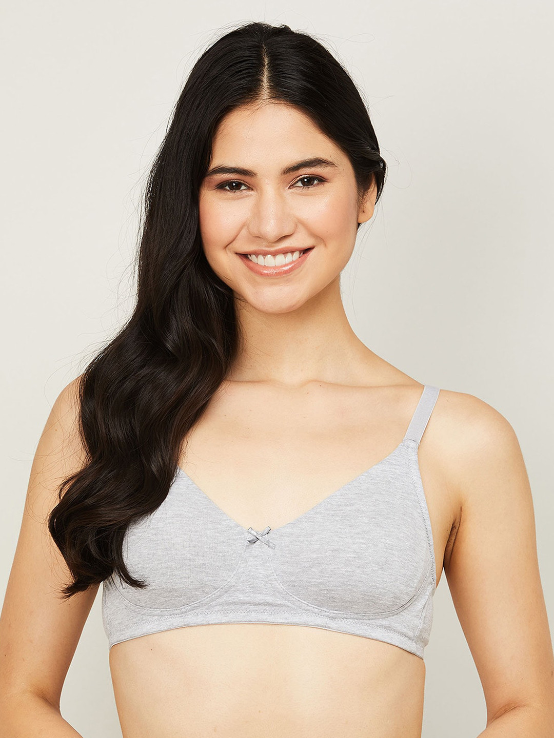 

Ginger by Lifestyle Grey Bra Underwired