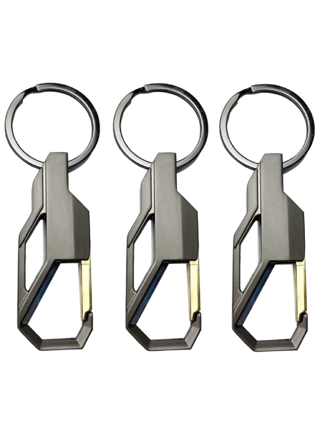 

CONTACTS Set Of 3 Stainless Steel Heavy Duty chain, Gold