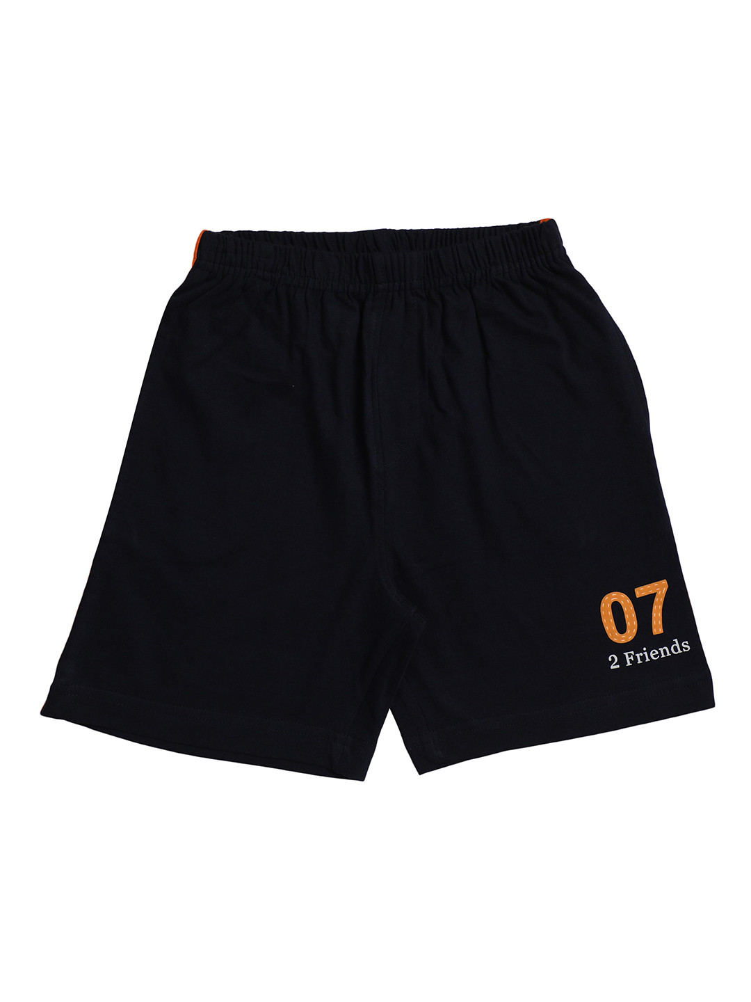 

LI'L CUPID Boys Navy Blue Sports Shorts