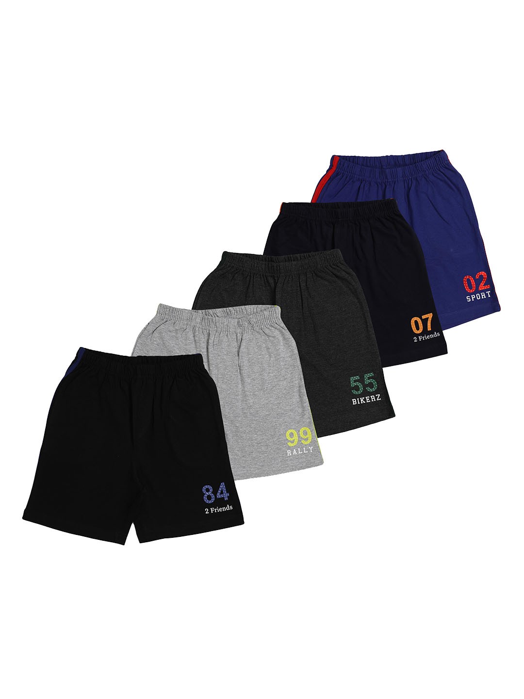 

LI'L CUPID Boys Multicoloured Shorts, Assorted