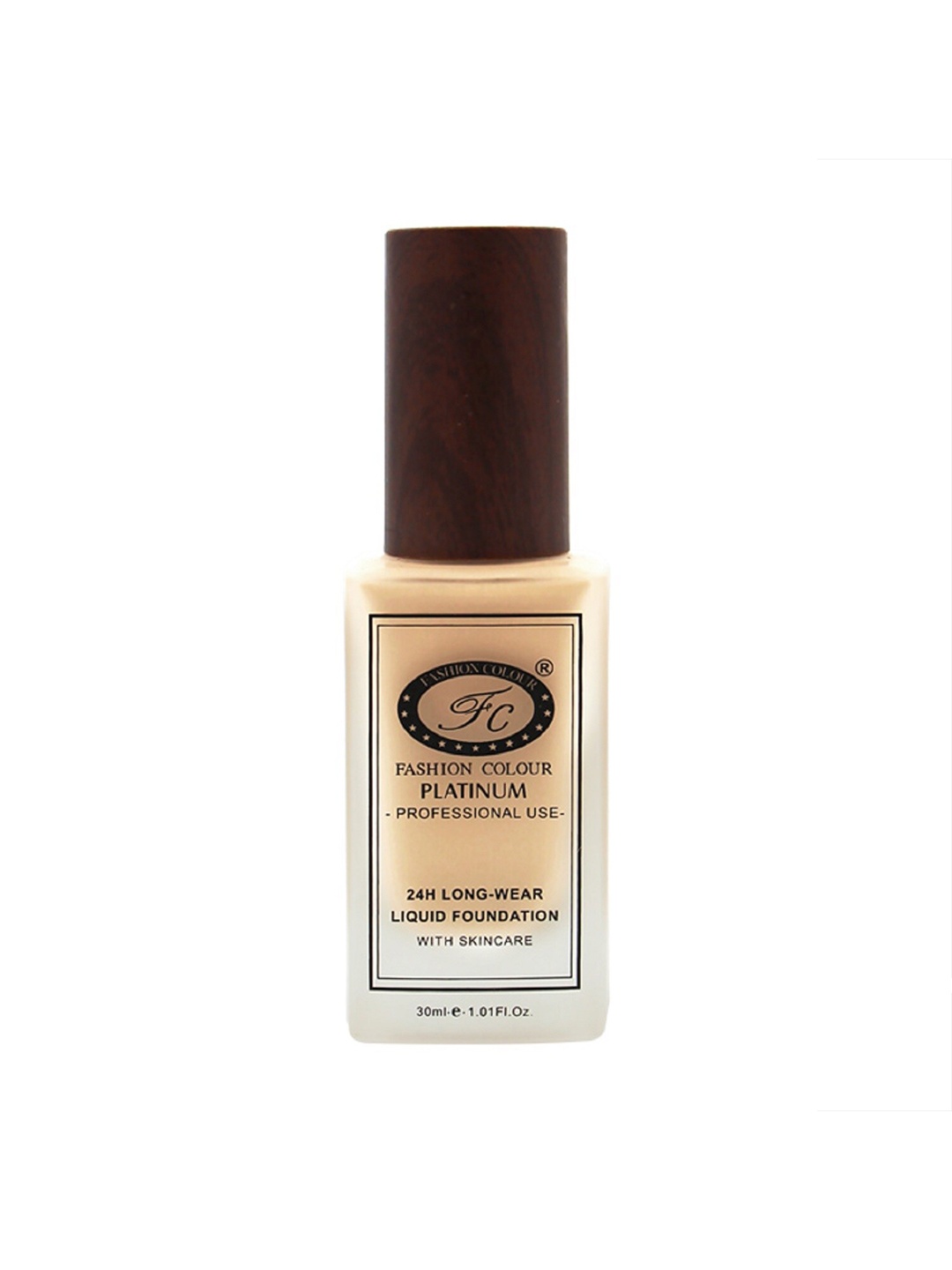 

Fashion Colour Platinum 24HR Longwear Matte Liquid Foundation with Skincare 30ml - Khaki, Beige