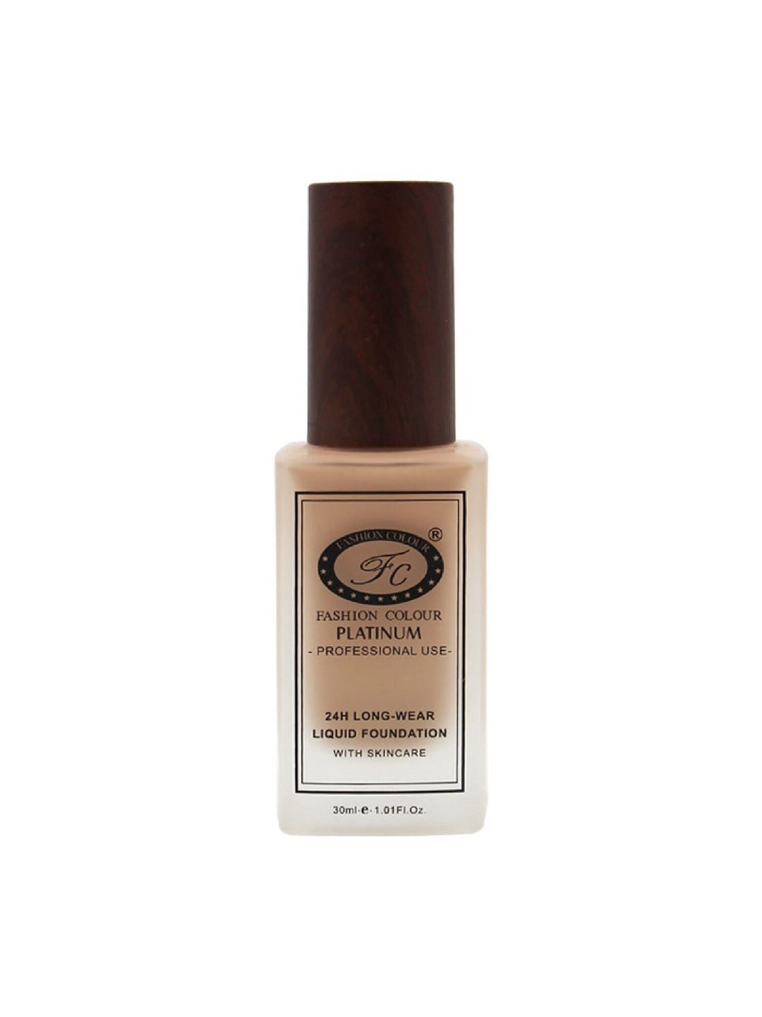 

Fashion Colour Platinum 24HR Longwear Matte Liquid Foundation with Skincare 30ml - Nude, Beige