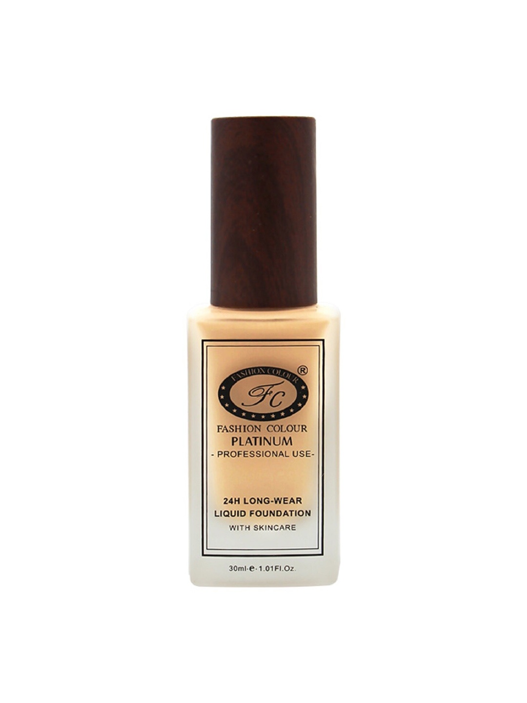 

Fashion Colour Platinum 24Hr Longwear Liquid Foundation with Skin Care 30 ml - Sunrise, Beige