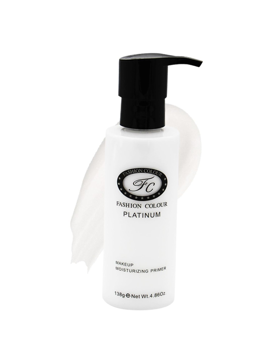 

Fashion Colour Platinum Makeup Moisturizing Primer - 135 ml, White