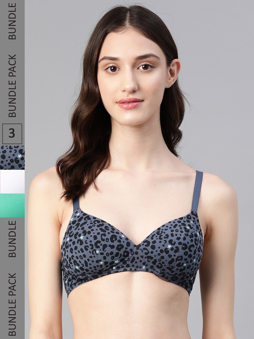 

Marks & Spencer Pack Of 3 Lightly Padded Seamless T-shirt Bra, White