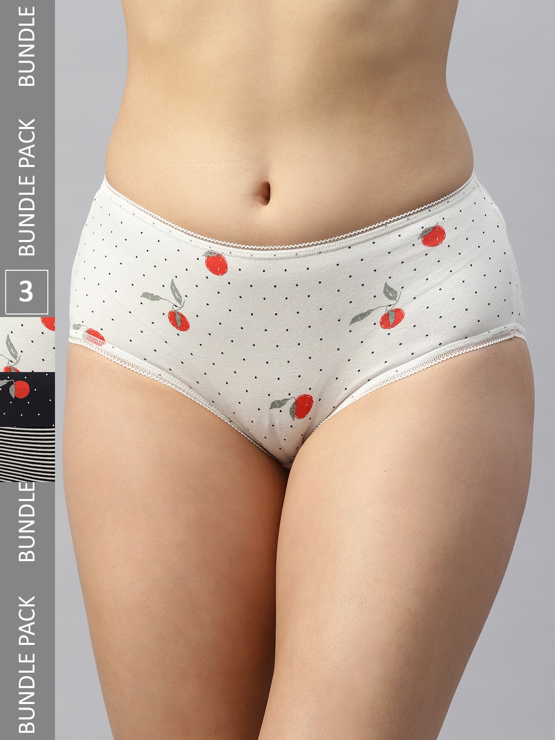 

Marks & Spencer Women Pack of 3 Hipster Briefs T612221KORANGE, Black
