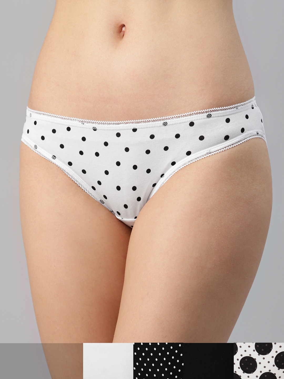 

Marks & Spencer Women Pack of 5 Bikini Briefs T612113X, White