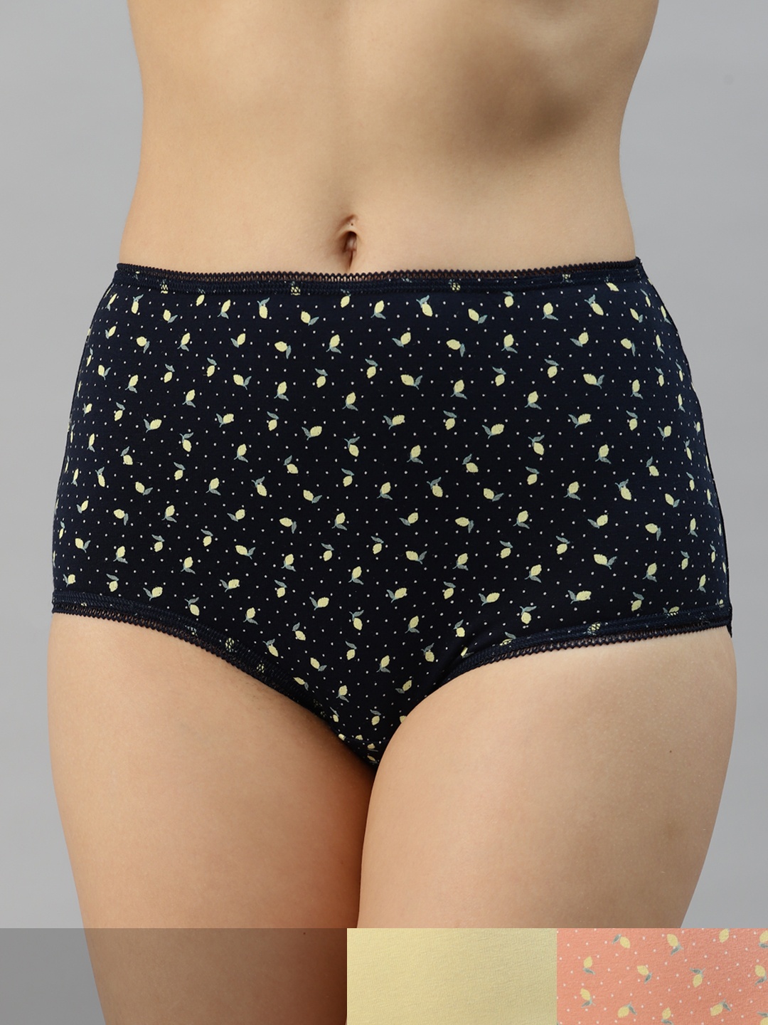 

Marks & Spencer Women Pack of 3 Hipster Briefs T612122KNAVY MIX, Navy blue