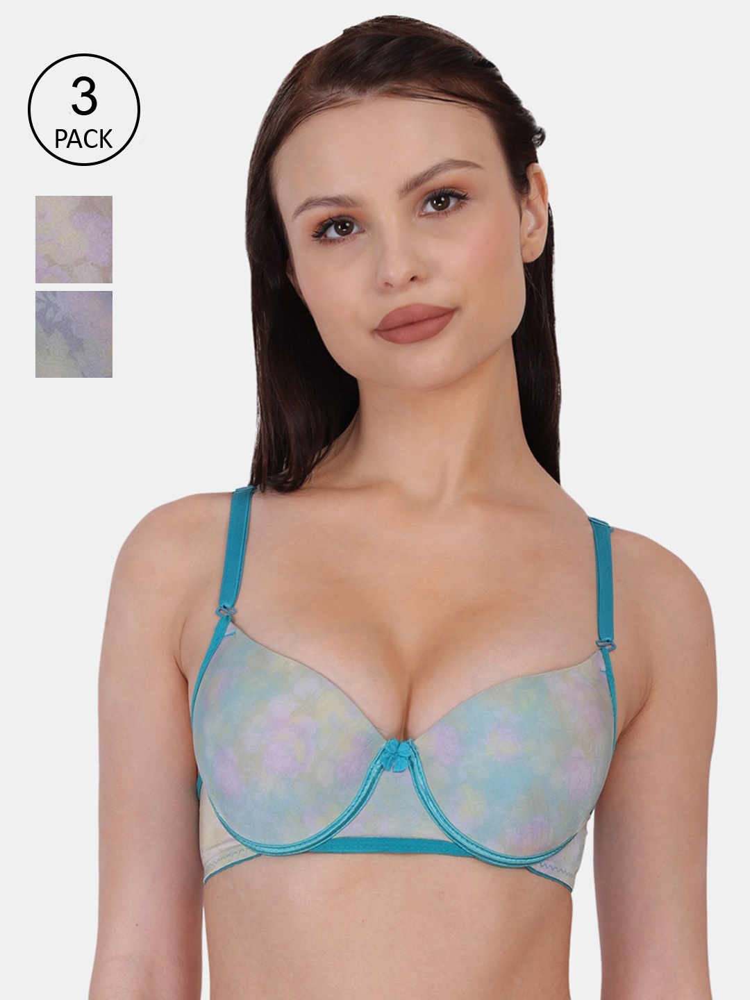 

Amour Secret Women Multi Bra, Blue