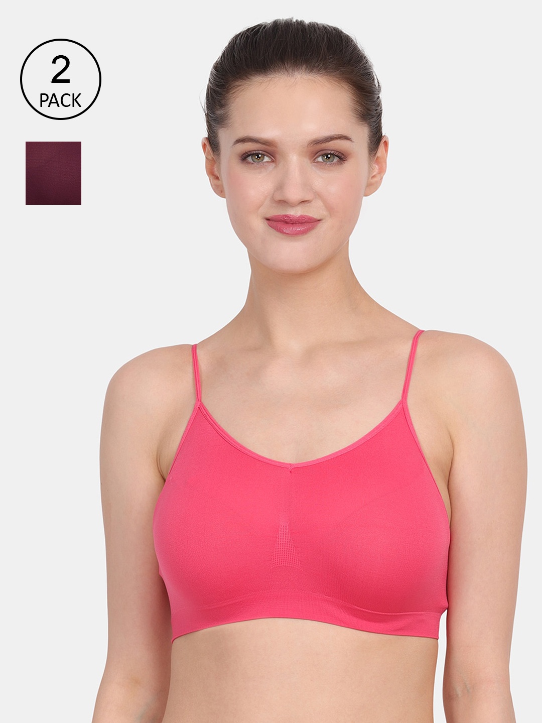 

Amour Secret Women Multi Bra, Coral